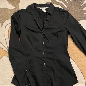 Black button up